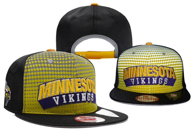 NFL Minnesota Vikings Stitched Snapback Hats 010